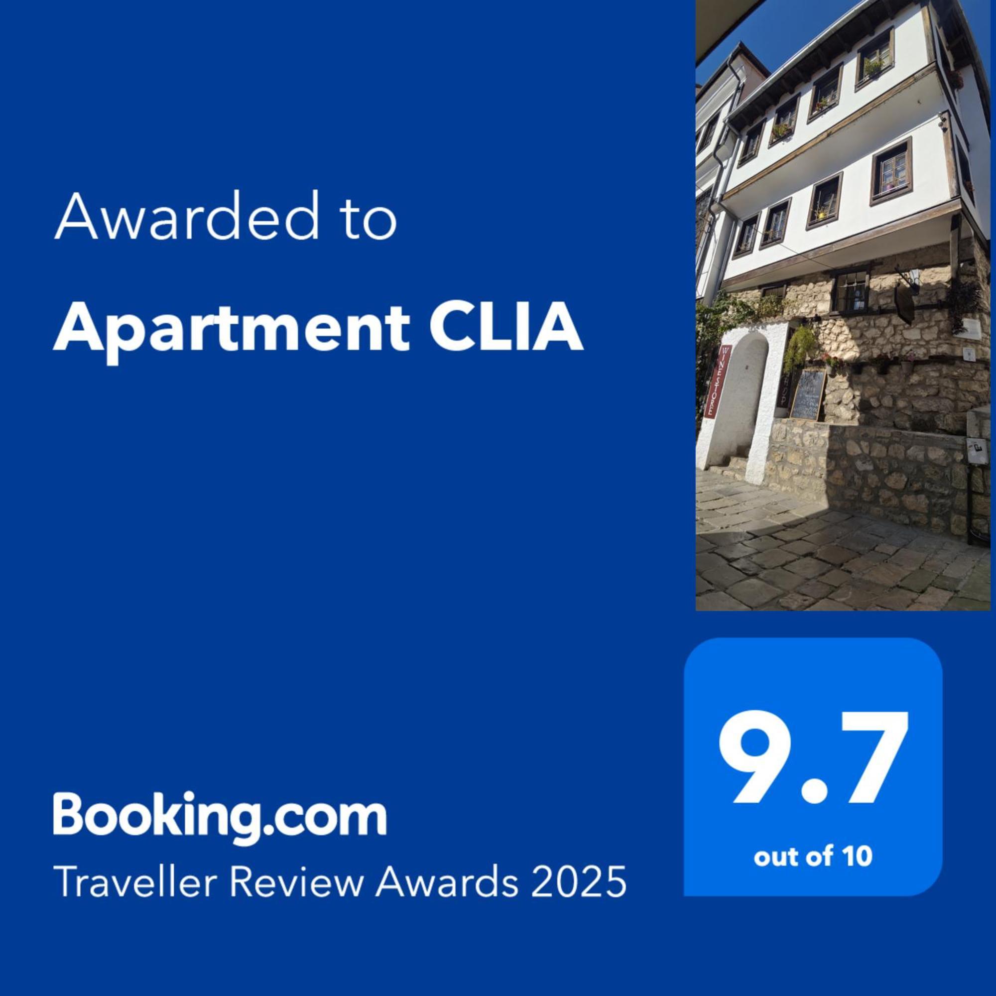 Apartment Clia Ohrid Exteriör bild